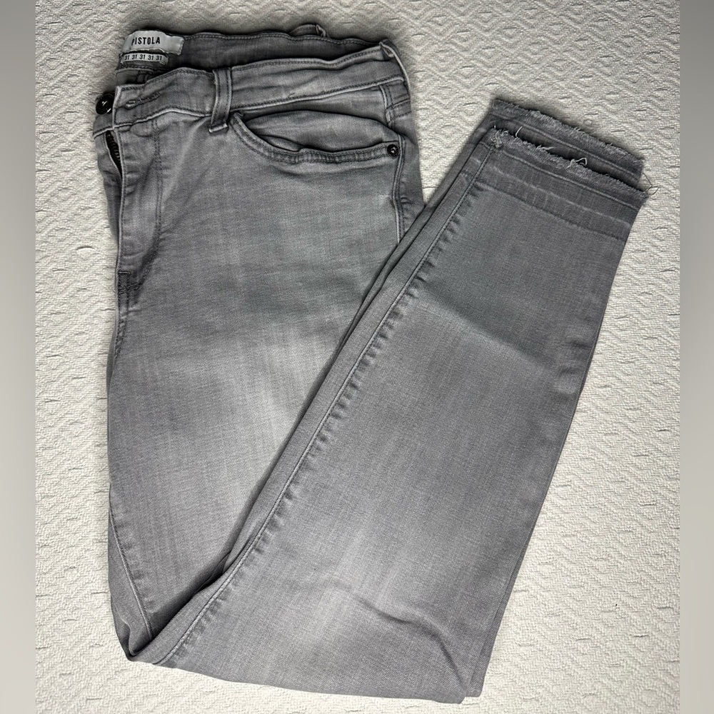 Pistola Women's Gray Skinny Jeans, Like New Size 31